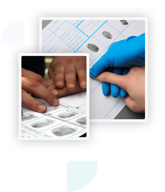 Traditional Ink and Roll Fingerprinting Service